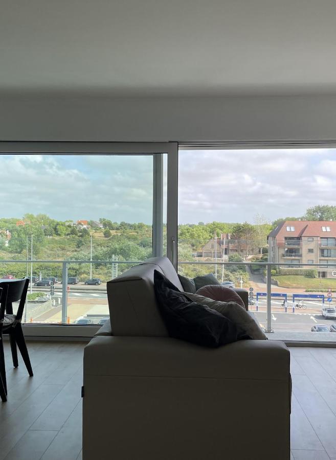 Moderne Studio Aan Het Strand In Oostduinkerke-Bad Koksijde Eksteriør bilde