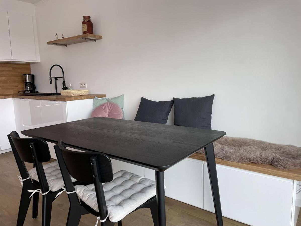 Moderne Studio Aan Het Strand In Oostduinkerke-Bad Koksijde Eksteriør bilde